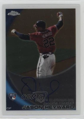 2010 Topps Chrome Rookie Auto Jason Heyward #174 Auto - Image 1 of 2