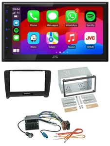 JVC Bluetooth 2DIN MP3 DAB USB Autoradio für Audi TT (06-14) Quadlock - Bild 1 von 10