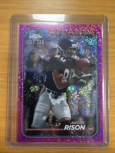 REFRACTOR ANDRE RISON 2024 TOPPS CROMO MAGENTA MOTEADO /399 JW 10S - Imagen 1 de 2