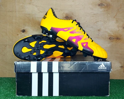 Adidas X 15.1 FG|AG Cuero S74616 Botas Amarillas Hombre Fútbol/Fútbol Foto 1 de 4