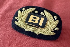 Braniff Airways Captain First Officer Pilot Hat Badge 8th Issue - Picture 1 of 8
