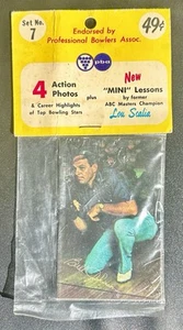 1972 PBA Tour Set #7 Lou Scalia Lessons Sealed Cards - Picture 1 of 2