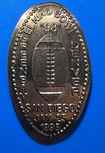 Elongated Penny 🏈 (El Niño Bowl: Green Bay vs Denver, San Diego: 25.01.1998) - Bild 1 von 1