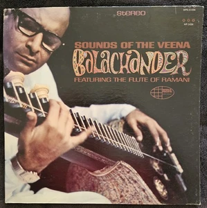 Balachander - Sounds Of The Veena - 1967 - STEREO - Vinyl - LP - World Pacific R - Picture 1 of 6