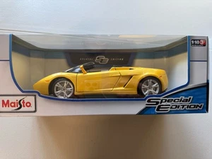 Maisto Lamborghini Gallardo Spider 1:18 Diecast NIB - Picture 1 of 7
