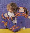   CROCHET CUTIES TO FIT DOLLS 16" CABBAGE PATCH -IN ENGL&FRENCH IN KW.