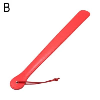 Paleta de cuero PU de 48 cm, paseos a caballo púas de murciélago X7Q8 X3U8 C5U9 R I9M1 Foto 1 de 4