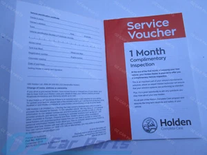 GENUINE NEW LOG BOOK SERVICE BOOK FOR 2019 Holden RG Colorado Colorado 7 - Picture 1 of 4