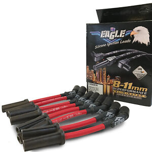 Eagle 10.5mm Ignition SPARK PLUG LEADS fits V8 Fits HOLDEN COM. VT-VZ LS1 Gen 3