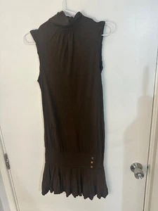Miss Sixty VINTAGE Brown Drop Waist dress Y2K - Picture 1 of 7