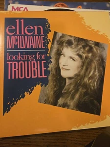 Ellen Mcilwaine Looking for Trouble Stony Plain Recs BLUES LP EX Vinyl + Cover - Picture 1 of 1