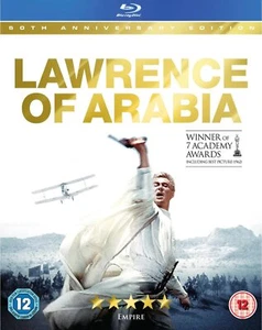 🆕LAWRENCE OF ARABIA (1962) (50TH ANNIVERSARY ED. BLU-RAY 2012) ALL RGNS BBFC 12 - Picture 1 of 1