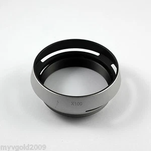 For Fujifilm X100 X100S Lens Hood Shade With LA-49X100 Adapter Ring - Picture 1 of 3