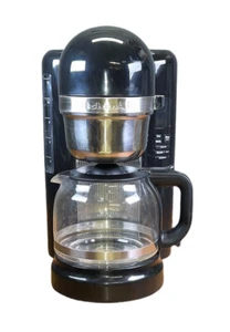 KITCHEN AID 12CUP COFFEE MAKER KCM12040B Cleaned And Tested! - Picture 1 of 12