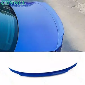 For BMW 3-Series G20 19-21 Bright Blue FR-208 Rear Trunk Spoiler Wing Flap Strip - Picture 1 of 9