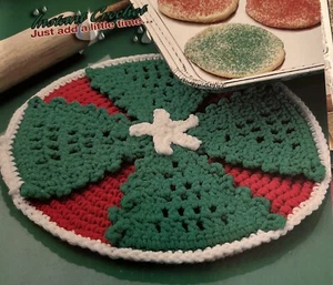 CROCHET ~ “Christmas Potholder” ~ PATTERN~ - Picture 1 of 2