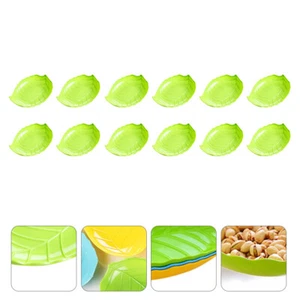12pcs Plastic Fruit Tray Dried Fruit Plate Household Fruit Tray - Picture 1 of 12