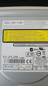 Pioneer DVD Recorder DVR-116D IDE Recorder - Afbeelding 1 van 3