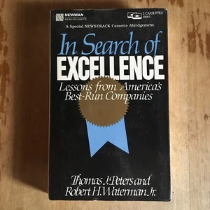 In Search of Excellence : Lessons from America's Best-Run Cassette Audiobook - Picture 1 of 3