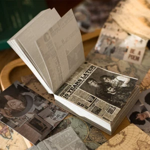 165X Vintage Paper Pad Scrapbooking Stationery Planner Journal Decor Art Craft - Picture 1 of 14
