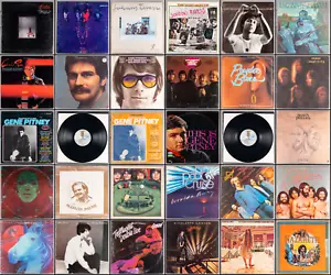 N-R 60s 70s 80s CLASSIC ROCK FOLK POP Vinyl Records YOU PICK See Multiple Photos - Foto 1 di 291