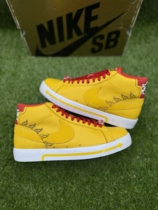 2008 Nike Michael Lau x Blazer Premium SB China BMX Size 8.5 OG all rare 🔴💛 - Picture 1 of 11