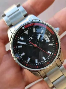 Orologio Calvin Klein Quartz Swiss Made Eta Movement - Foto 1 di 6