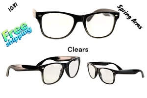 One New Pair Of  Clears Glasses Uv Protection, Sexy, Librarian, ￼1080 - Picture 1 of 1