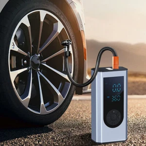 Lithium Akku Auto Aufblaspumpe 12V für Kleinwagen E-Bike und Motorrad - Bild 1 von 8