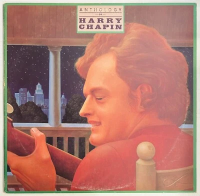 ANTHOLOGY of HARRY CHAPIN - VINYL LP - Ultrasonic Cleaned & Tested Elektra 60413 - Image 1 of 4
