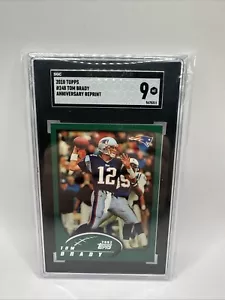 2010 Topps #248 TO BRADY Anniversary Reprints SGC 9 MT 2002 Topps - Picture 1 of 3