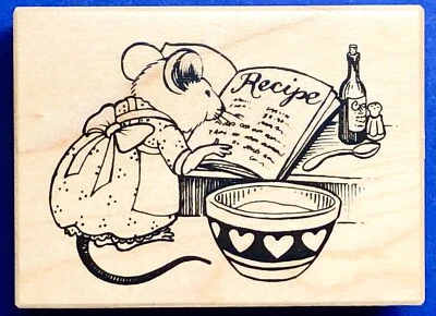 ¡NUEVO! PSX Azúcar y Ratones RECETA DE COCINA RATÓN F-2662 1999 Hornear Chef Cocina Mezcla Foto 1 de 2