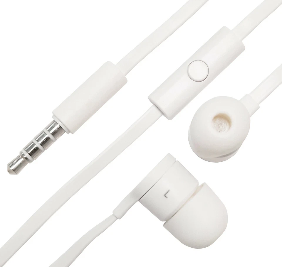 HTC Stereo Headset RC E295 3,5mm Klinke weiß für ONE M8 M9 10 Desire 12 und mehr - Bild 1 von 1