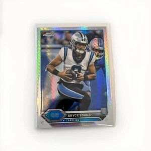 2023 Topps Composite Bryce Young Chrome Hyper Prizm Refractor RC #1 SP Panthers - Bild 1 von 2