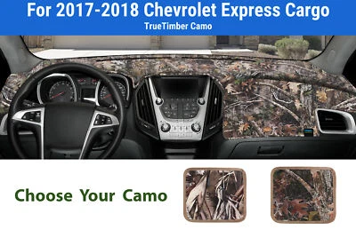 Capa tapete painel painel para Chevrolet Express Cargo 2017-2018 (camuflagem TrueTimber) - Imagem 1 de 4