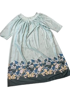National House Dress Muumuu Womens 3X Plus Floral Polyester - Picture 1 of 6