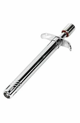 Stainless Steel Regular Gas Lighter Easy Grip Home Kitchen Gas Stove Uses Silver - Image 1 of 4