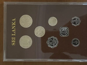 Proof Coinage of Sri Lanka 1978. Rare South Asian Royal Mint 8 Coin Set. - Picture 1 of 4