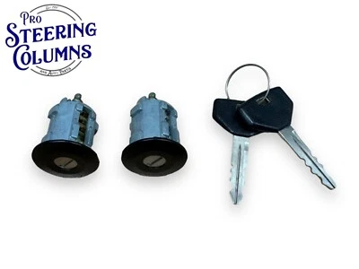 Juego de 2 llaves negras para cerradura de puerta Jeep Wrangler 01-17 nuevo 68001713AA Foto 1 de 4