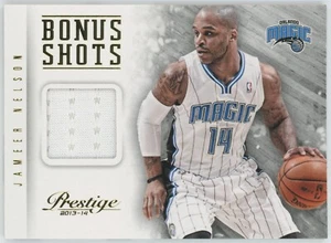 JAMEER NELSON 2013-14 Panini Prestige Bonus Shots Materials #72 - Imagen 1 de 2