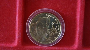 2 ZL Polen Serie - Tiere der Welt -Dachs 2011- Bankfrisch Golden Nordic - Bild 1 von 2