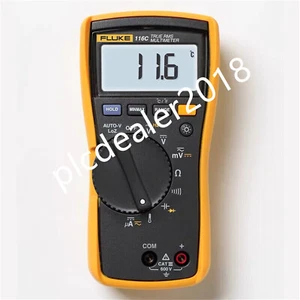Fluke 116C Digital True RMS Multimeter Meter With Test Probe - Picture 1 of 7