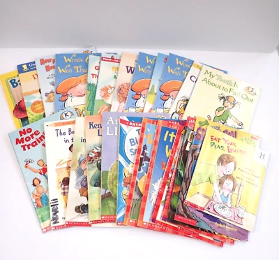 Scholastic Leveled Readers Illustrated Lot Of 25 Children's Books - Image 1 of 4