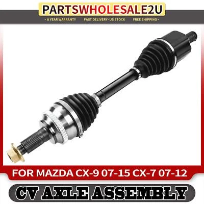 Conjunto de eje delantero LH CV para Mazda CX-7 2007-2012 CX-9 2007-2015 2,3 L 3,5 L 3,7 L Foto 1 de 4
