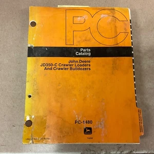 John Deere 350C PARTS MANUAL CATALOG BOOK LIST CRAWLER BULLDOZER LOADER, PC-1480 - Picture 1 of 4