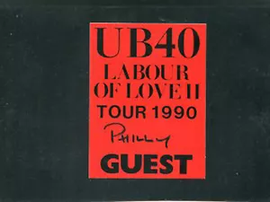 UB40-Labour of Love Tour II-GASTPASS-ROT - Mann Music Center-EFC präsentiert - Bild 1 von 1