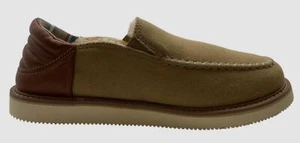 Sanuk Men's Beige Cozy Vibe Low SM Collapsible Heel Slippers Shoes Size 9 - Picture 1 of 6