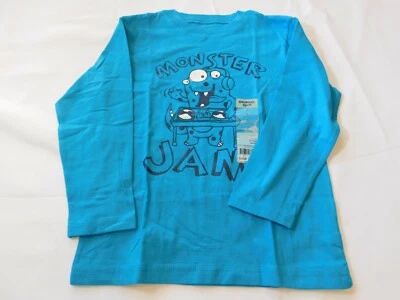 Camiseta Osh Kosh B'Gosh Niño Juvenil Manga Larga Variaciones Talla Monster Jam Azul Foto 1 de 3
