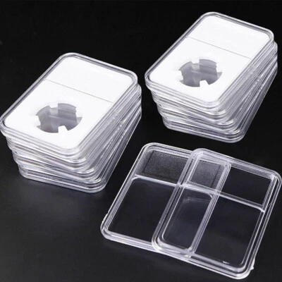 Lote de 10-100 piezas soporte de exhibición de losa para monedas almacenamiento 40,6 mm AMERICAN SILVER EAGLE monedas Foto 1 de 4