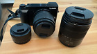 Panasonic LUMIX GX85 16 MP Digital Camera w/25mm, 12-32mm, 45-150mm